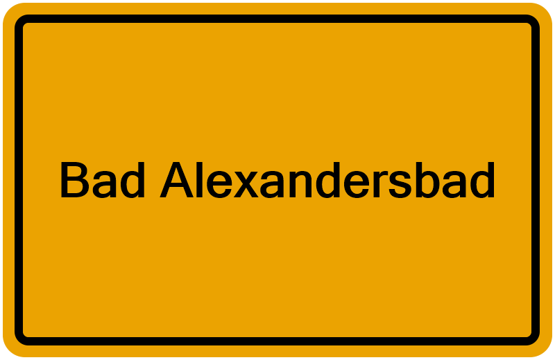 Handelsregister Bad Alexandersbad